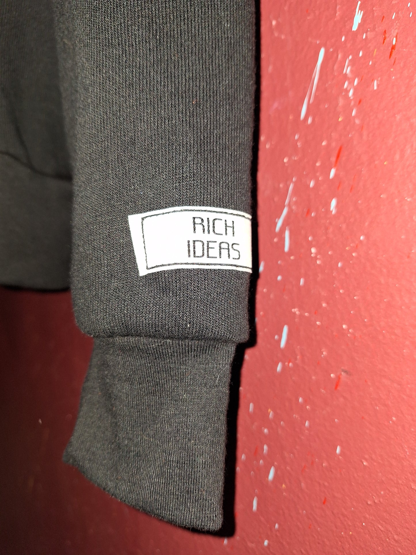 Rich Ideas "paint splatter" hoodie