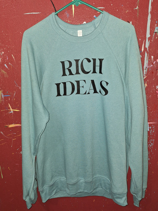 Rich Ideas sweatshirt misprint
